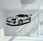Preview: Fast and Furious Toyota Supra Paul Walker Wandtattoo